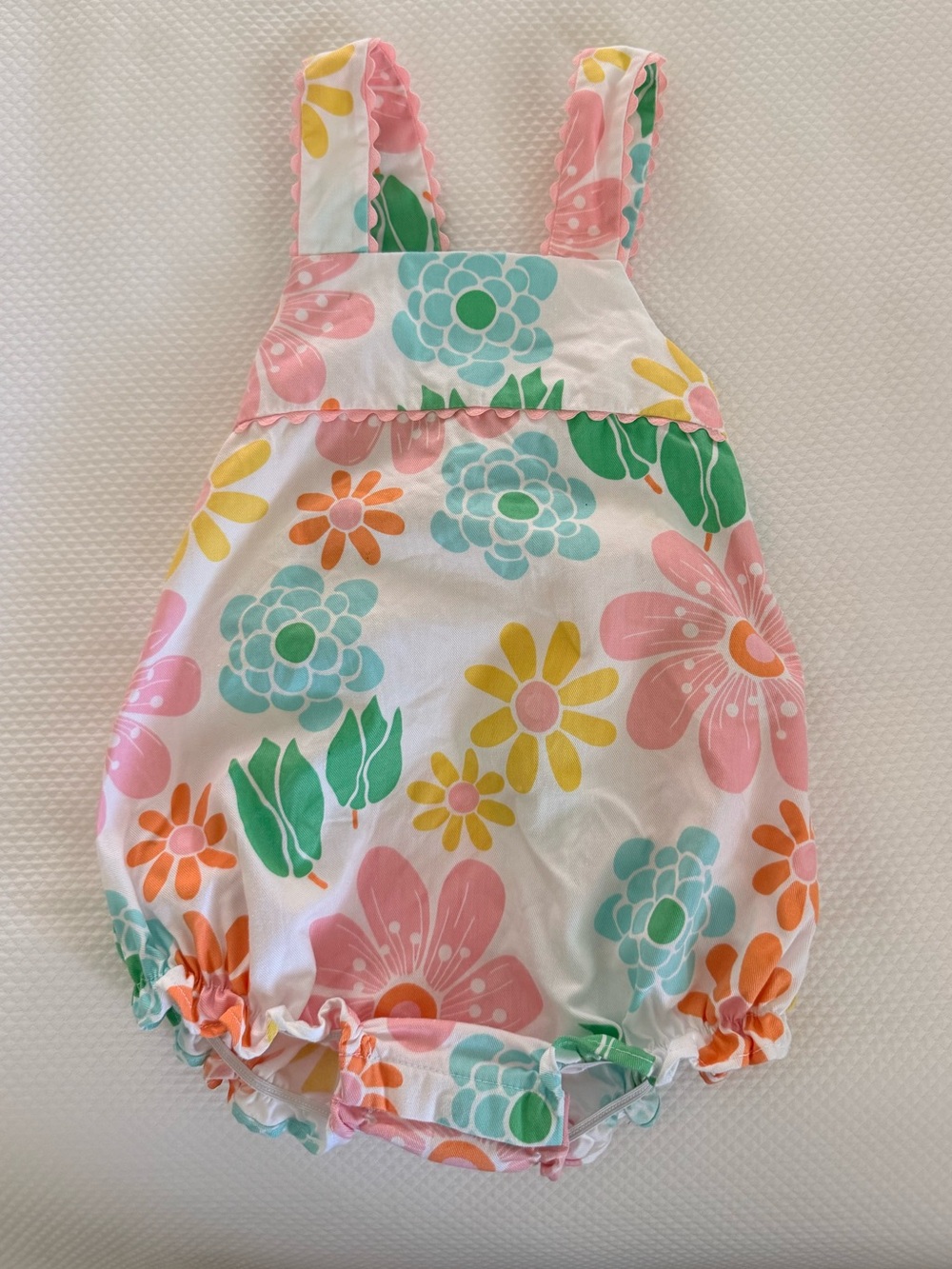 Little English girls 24 months ‘retro floral’ bubble